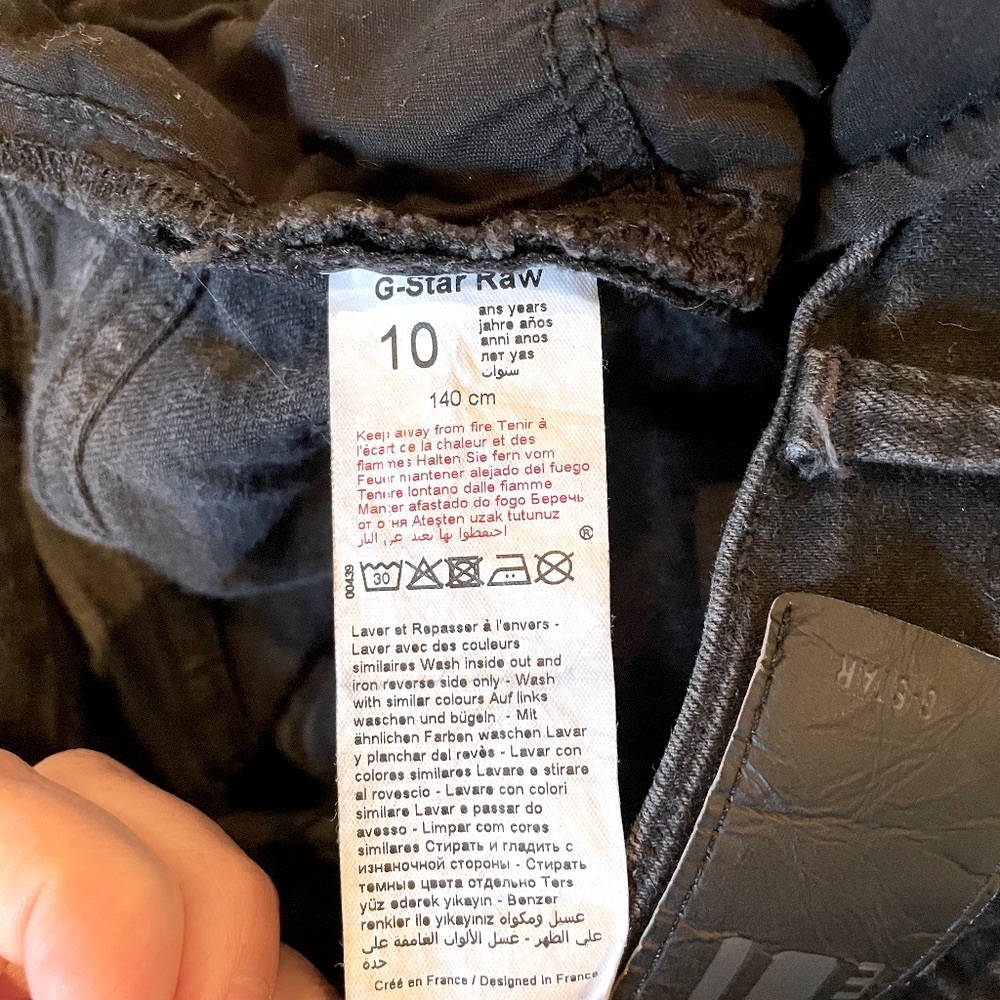 Raw G Star Jeans Boy size 10Y